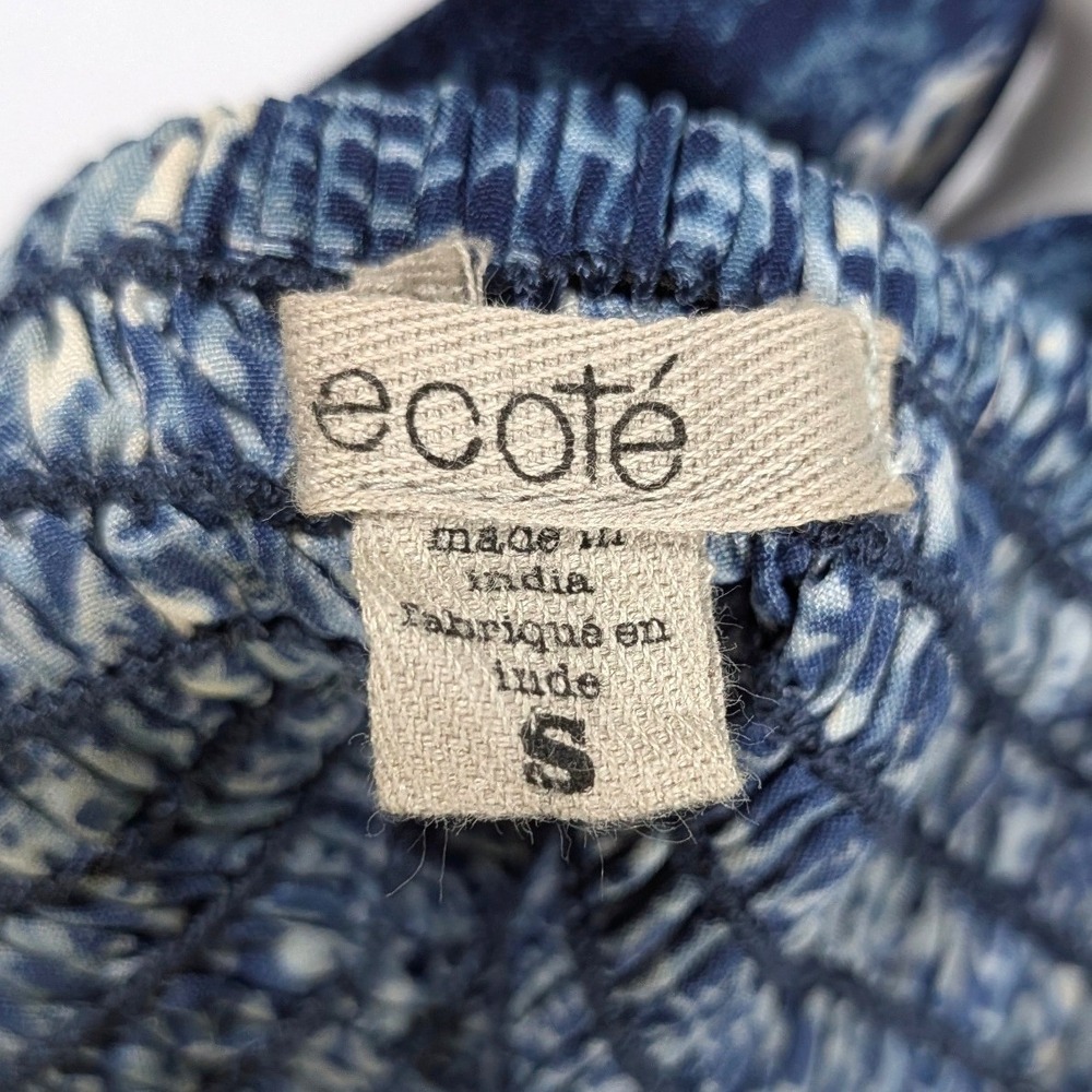 Ecote Express OFFLINE by Aerie Crop Top Bundle Boho Striped Blue Green Sz Small - Picture 3 of 11